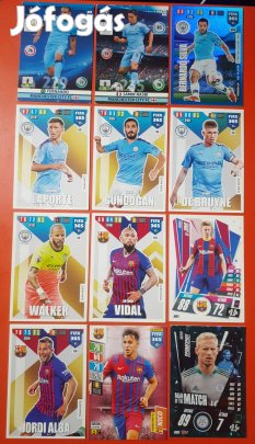 69db vegyes Topps és Panini focis kártya