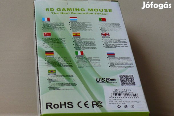 6D Gaming egér PC játékokhoz