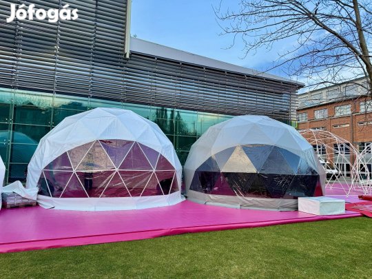 6M dóm sátor Glamping geodéziai kupola