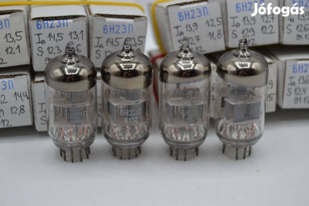 6N23P csövek újak párba kvartettbe ( E88CC 6922 )