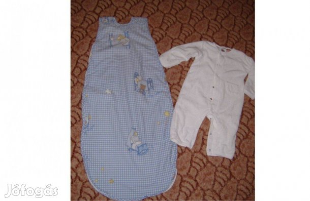 6-12 hó hálózsák plüss bélelt overál GAP újszerű