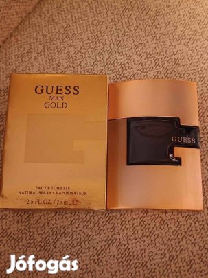 6.999.- Új Eredeti Guess Man Gold férfi parfüm edt 75ml