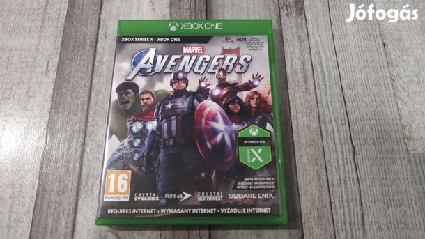 6.999ft- Xbox One(S/X)-Series X : Marvel Avengers Lemezes Játék
