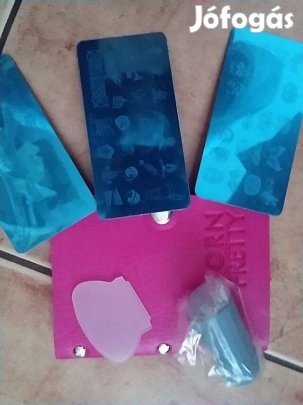 6 DB-OS Új Körömnyomdaszett