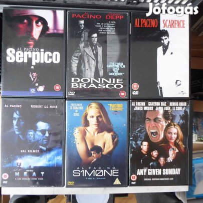 6 DVD Al Pacino filmgyűjtemény