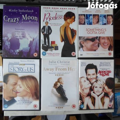 6 DVD Romantikus filmgyűjtemény (angol)