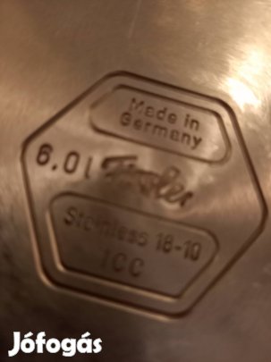 6 Lit.Fissler gyorsfőző edény/kukta 
