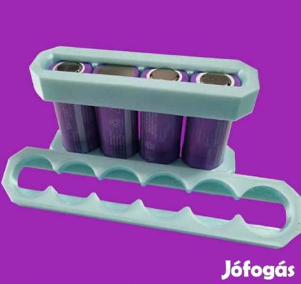 6 Lyukas Hegesztő sablon 26650 Akkumulátorokhoz (5402)