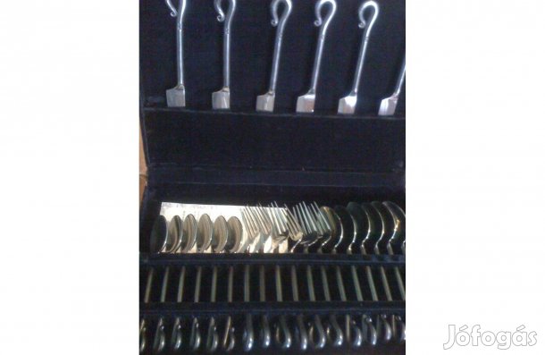 6 Személyes Evőeszköz Készlet Nivat GOA Kézi Készitésű Étkészlet