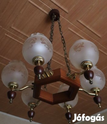 6 ágú antik hatású mennyezeti csillár