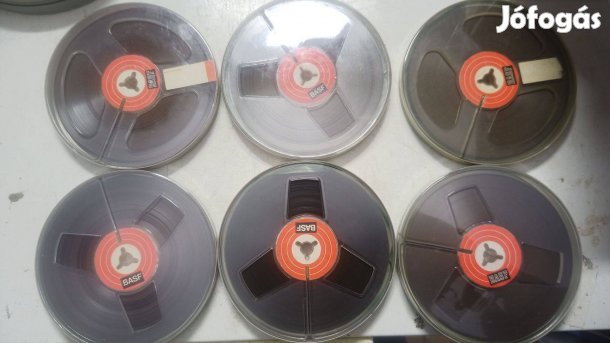 6 darab 13 cm-es BASF szalag eladó