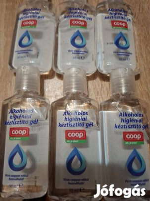 6 darab Coop kézfertőtlenítő gél