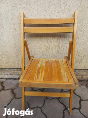 6 db Masszív Skianicz Összecsukható Bükkfa Szék Stabil Garnitúra