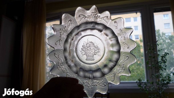 6 db -os Tányér készlet Fagyi Kompót Puding Saláta Savanyúság üveg tál