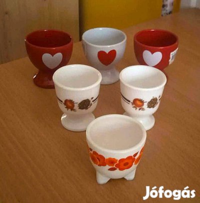 6 db. többféle tojástartó, napi használatra, húsvéti dekornak