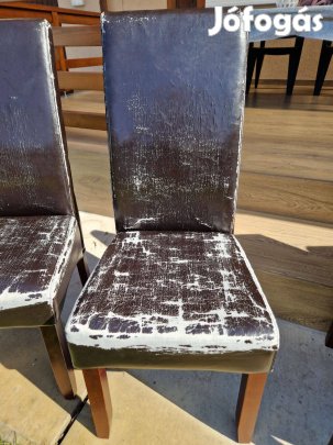 6 db étkezőasztal szék
