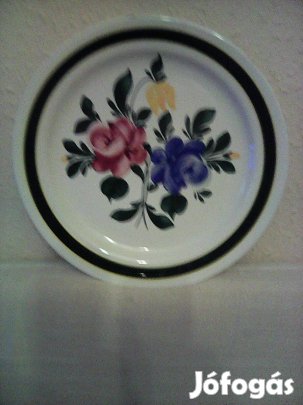 6 db különböző kézzel festett fali tányérok sárospataki stb