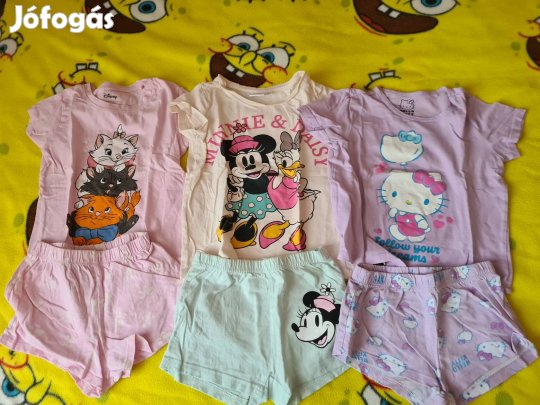 6 db-os 104-es nyári pizsama  csomag