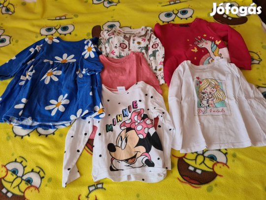 6 db-os 98-as kislány F&F, Inextenso ruha csomag