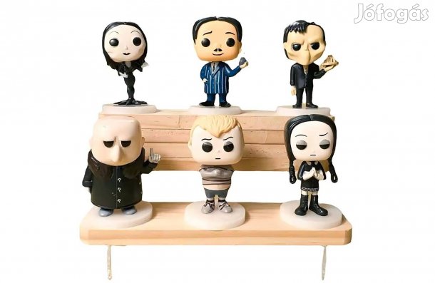 6 db-os Addams Family Wednesday jellegű figura szett