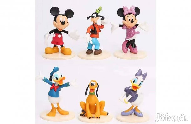 6 db-os Miki egér jellegű szett