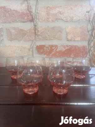 6 db-os italospohár szett