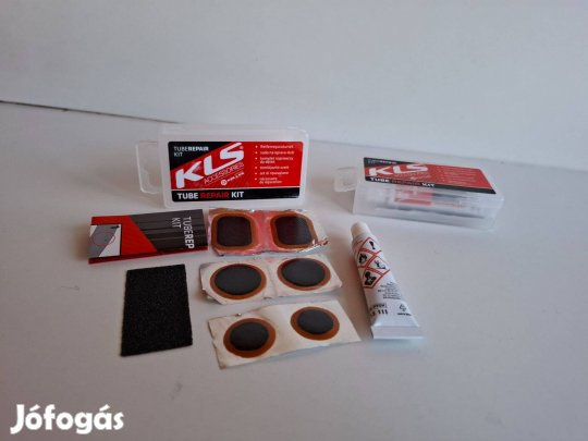 6 db-os kerékpár defektjavító készlet tárolódobozban ár/doboz