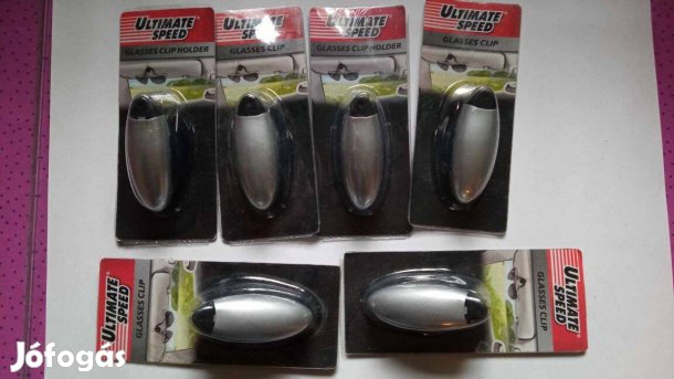 6 db szemüveg csiptető együtt 1500 Ft