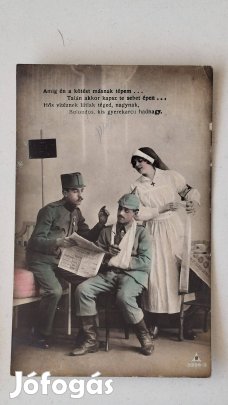 6 db szép állapotú I.Világháborús "képeslap"