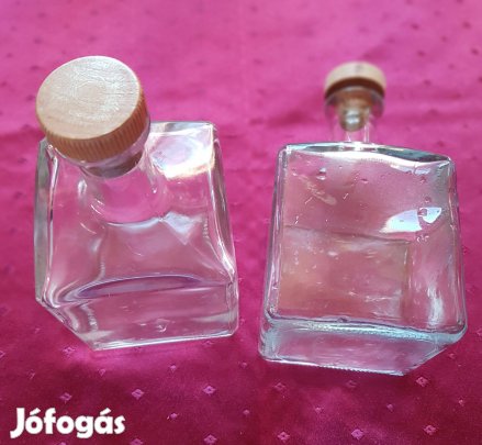 6 db üveg kreatív célra