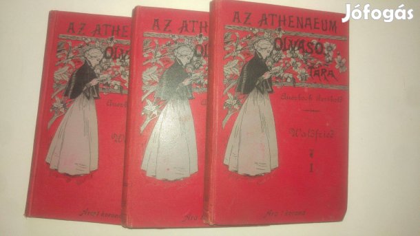 6 kötet Az Athenaeum olvasótára sorozatból