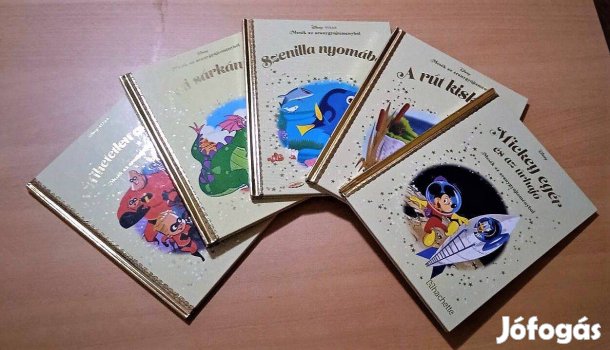 6 kötet "Mesék az aranygyűjteményből, Disney sorozat