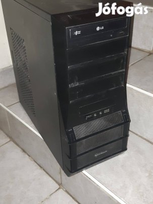 6 magos fekete számítógép merevlemez nélkül működő
