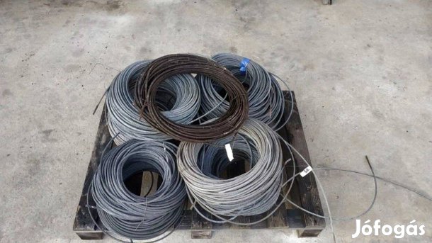 6 mm-es drótkötelek eladók Balatonbogláron!