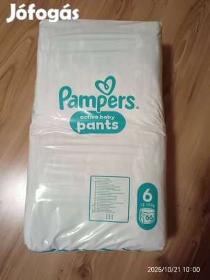 6-os Pampers pants bugyipelenka Bontatlan Csomagolásban!