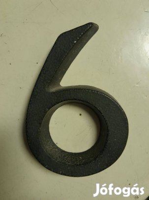 6-os vagy 9-es házszám 11cm