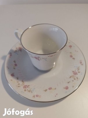 6 részes kínai porcelán kávés készlet dobozában új