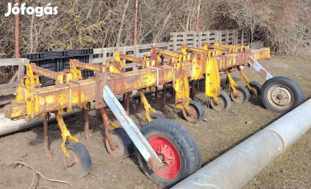 6 soros sorművelő kultivátor