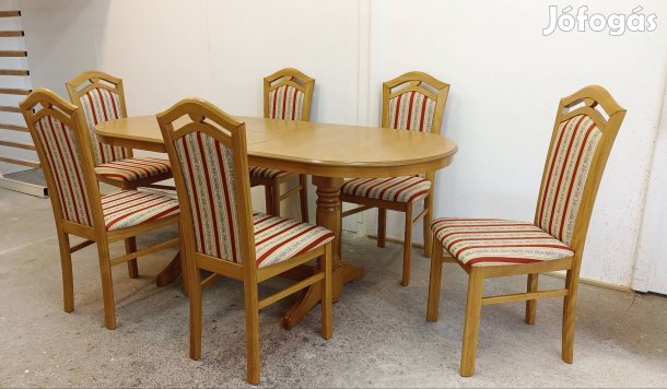 6 személyes Montana étkezőgarnitúra, étkező garnitúra asztal, szék 