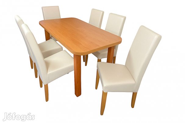 6 személyes kibővíthető étkező garnitúra T9015