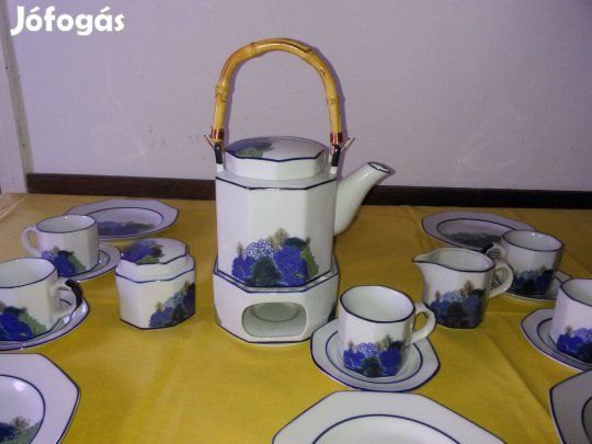 6 személyes reggeliző szett vagy ötórai tea készlet