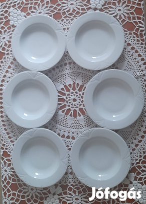 6db Alföldi Glória porcelán tányér