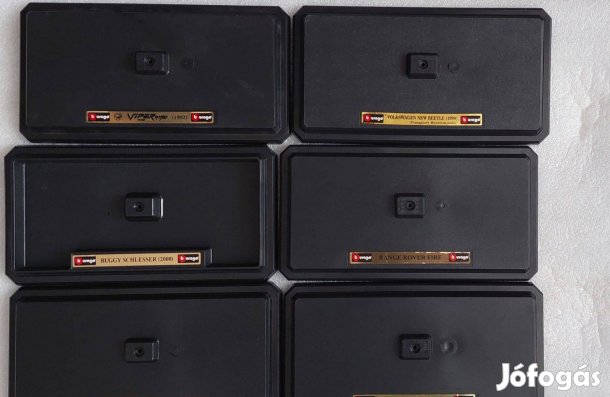 6db Bburago Burago talp kocsi autó jármű makett modell