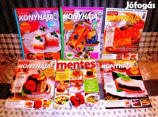 6db Kiskegyed konyha magazinok ujak
