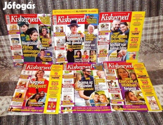 6db Kiskegyed magazinok