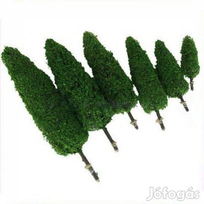 6db Modell Fa - Dioráma Kiegészítő 6-15cm / H0 TT (_)