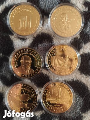 6db Osztrák Köztársaság 100. évfordulója emlékmedál