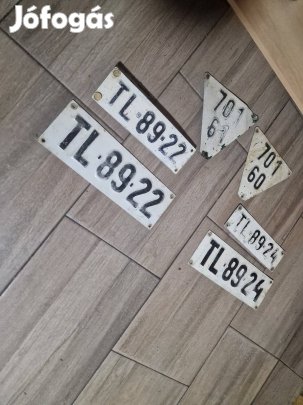 6db antik rendszám régi rendszám industrial 