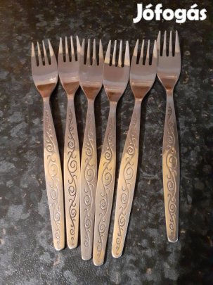 6db gyönyörű USSR villa evőeszköz