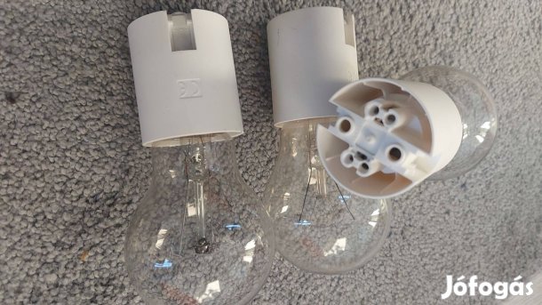 6db izzó foglalattal csomagban egyben 2900Ft Veszprém